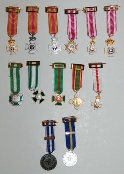 Medallas miniatura